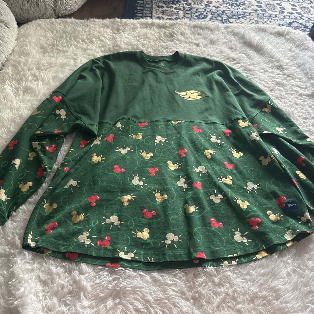 Disney Cruise Line Christmas Holiday Spirit‎ Jersey XL
